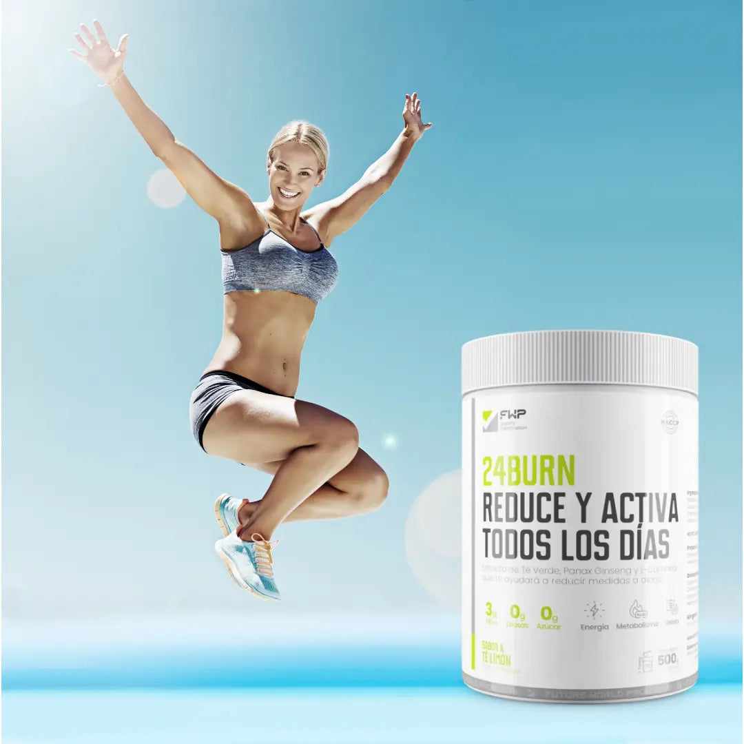24BURN® | Energizante Natural | Energía Imparable y Menos Fatiga en 5 Días